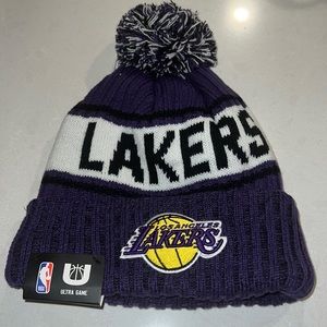 NBA Los Angeles Lakers fleece lined unisex hat